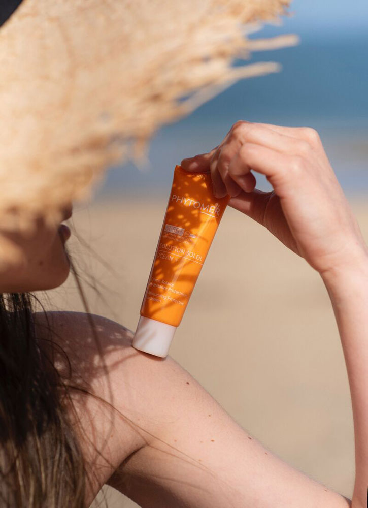Крем солнцезащитный SPF50 для лица Океан PHYTOMER Sun Solution Ocean+