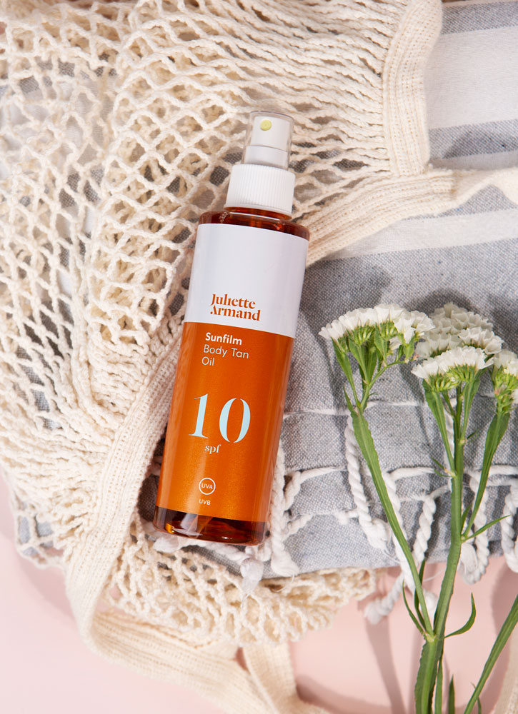 Масло для загага SPF10 для тела JULIETTE ARMAND Body Tan Oil