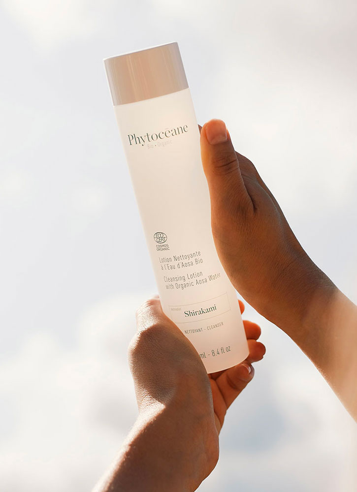 Лосьон для лица с водой Аоза очищающий PHYTOCEANE Shirakami