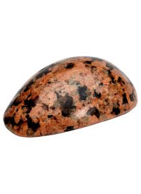 Массажный камень из розового гранита